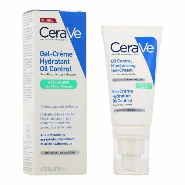 gel creme hydratant Gel Crème Hydratant Oil Control CeraVe soin visage
