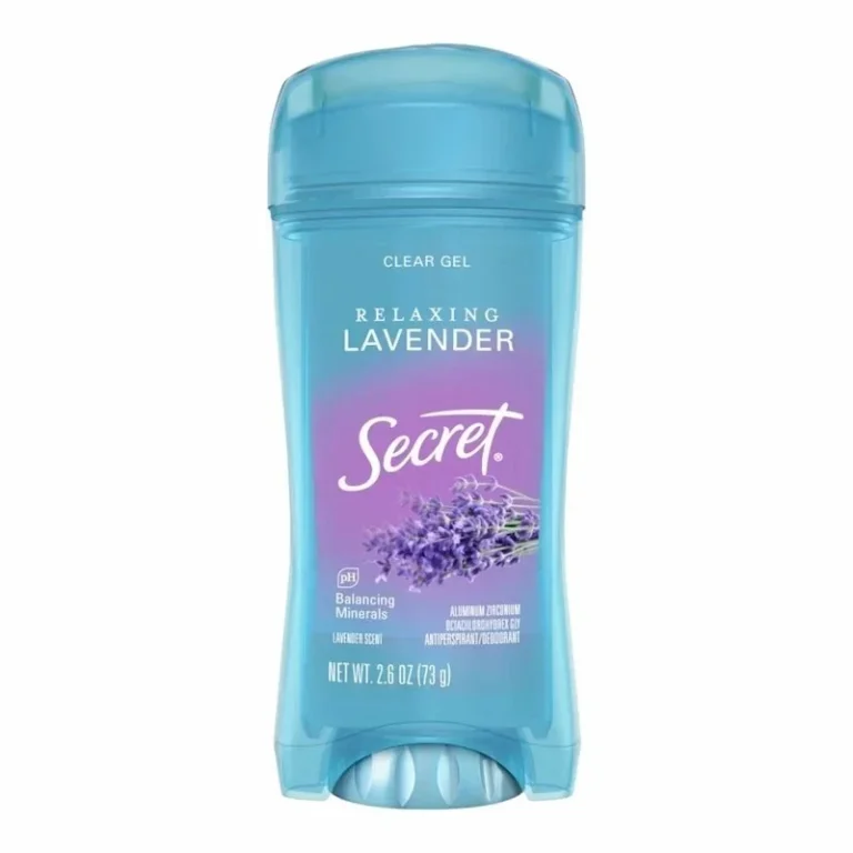 deodorant gel lavande Secret Clear déodorant antiperspirant