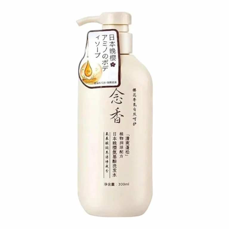 Shampooing Sakura Japonais croissance cheveux anti-chute anti-pellicules