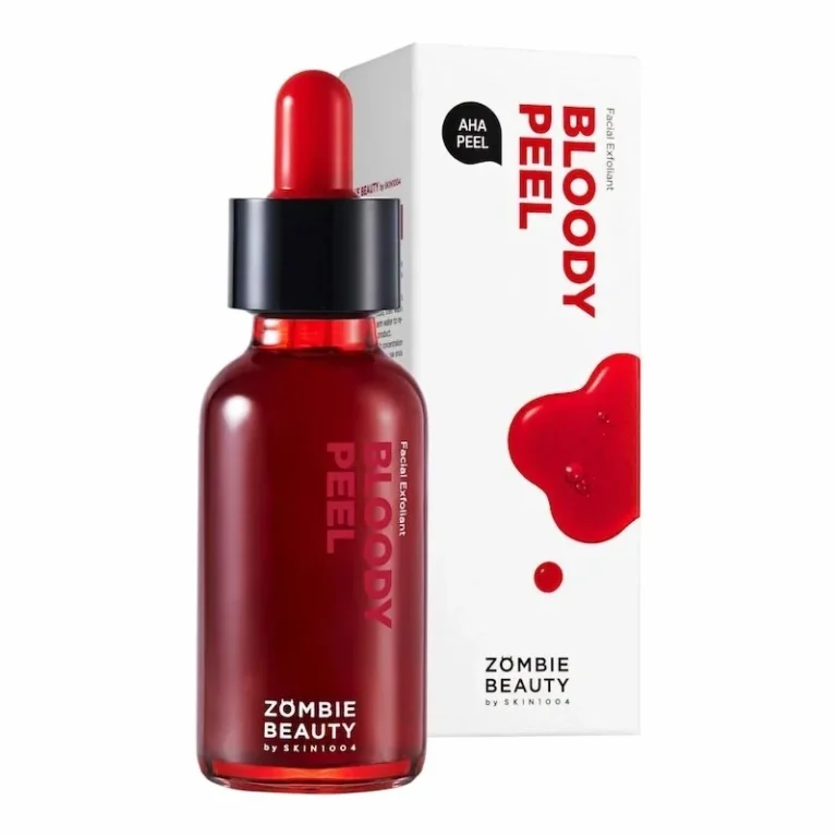 peeling aha 17 skin1004 zombie beauty bloody peel exfoliant glycolique bha rouge