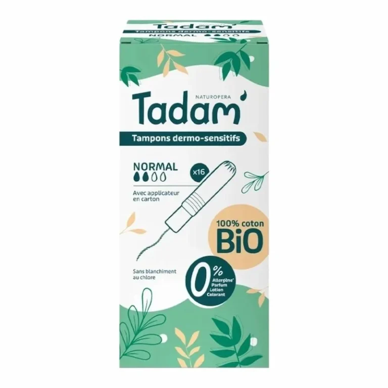 Tadam Tampons Dermo Sensitifs avec Applicateur Normal -- 16 unités