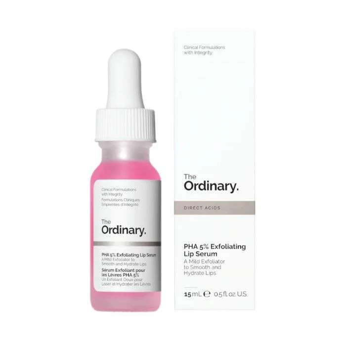 Exfoliant Levres The Ordinary PHA 5% sérum hydratant 15 ml Exfoliant Levres The Ordinary PHA 5% sérum hydratant 15 ml