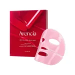 Masque Collagène Arencia Red Jello x4 masque hydrogel visage
