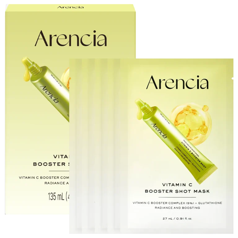 Masque Vitamine C Arencia Booster Shot Glow masque visage
