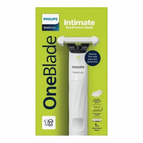 Rasoir Intime OneBlade SkinProtect rasoir électrique zones intimes