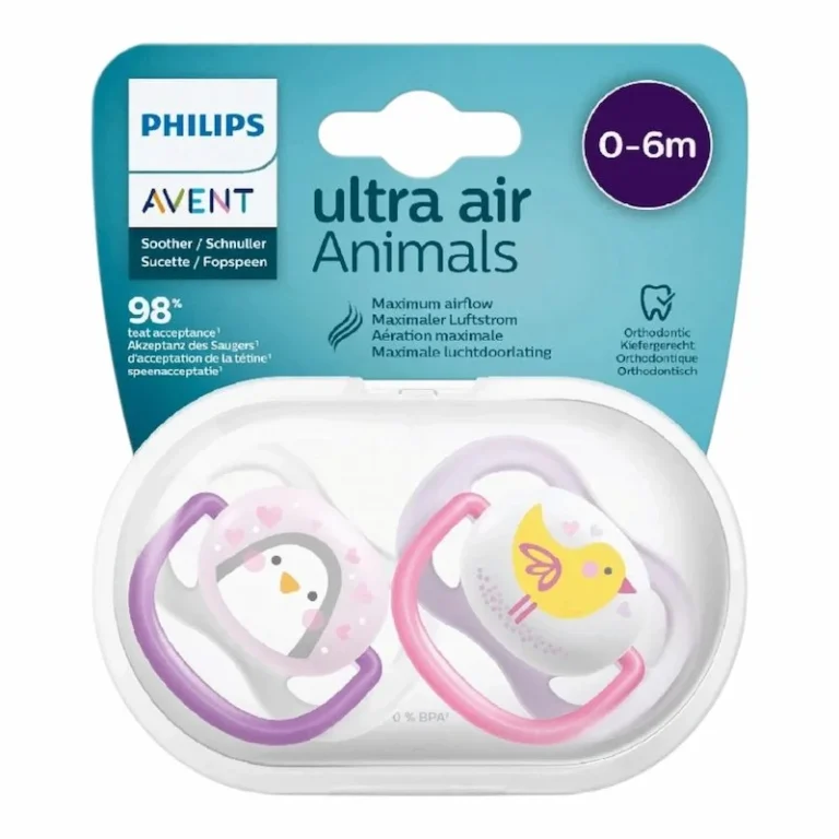 Sucette Ultra Air Avent Animals Ultra Air sucette orthodontique bébé