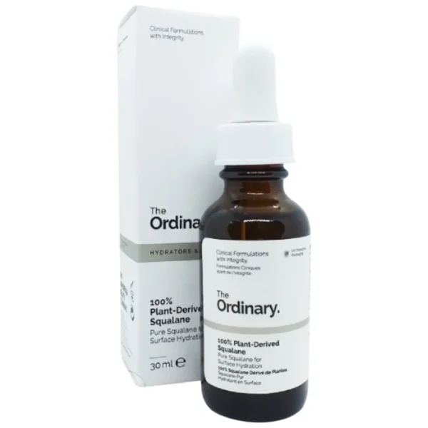 The Ordinary 100% Plant-Derived Squalane – Sérum Hydratant Visage & Cheveux 30 ml