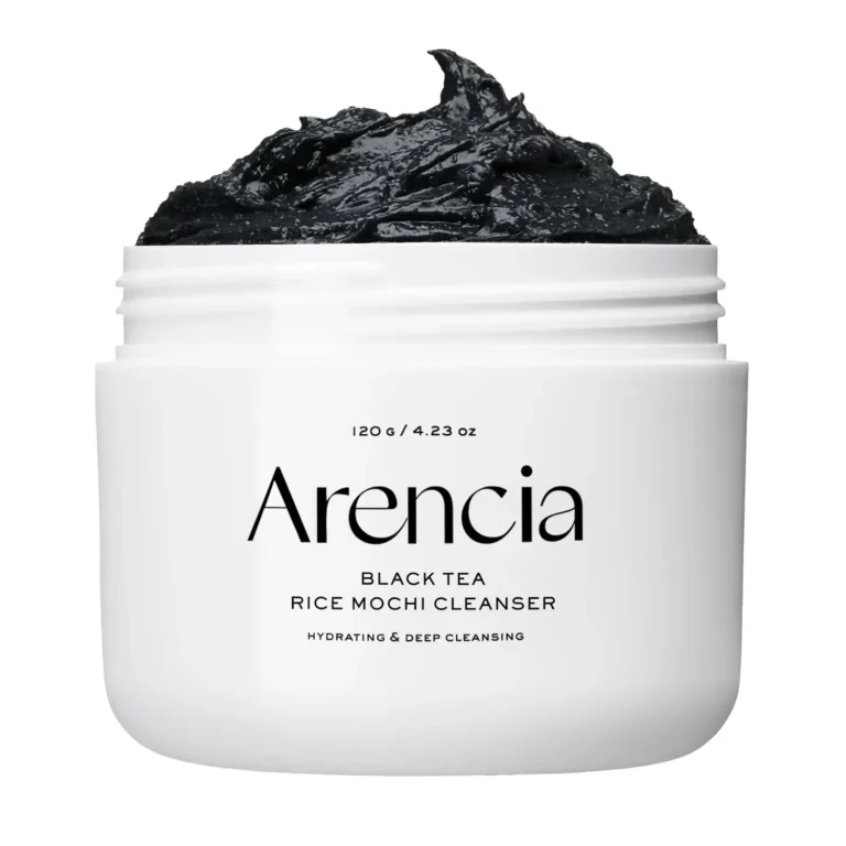 Nettoyant Thé Noir Arencia Black Tea Yuzu Rice Mochi Cleanser 120 g