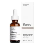 Serum Vitamine C The Ordinary Ascorbic Acid 8% + Alpha Arbutin 2% sérum anti-taches 30 ml