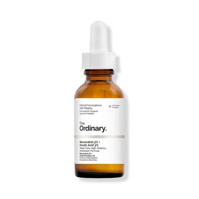 Serum Antioxydant The Ordinary Resveratrol 3% + Ferulic Acid 3% sérum visage 30 ml