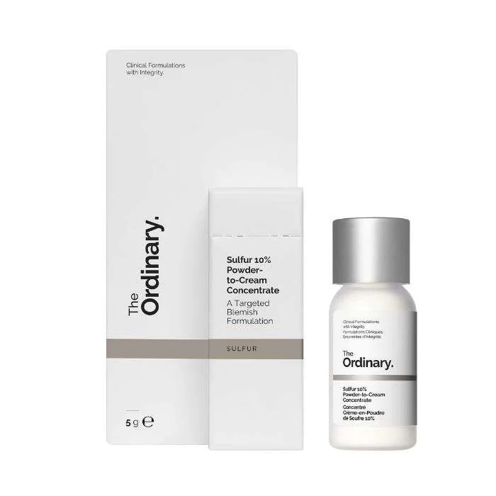 the-ordinary-sulfur-10-concentre-poudre-a-creme-5g Soin Soufre The Ordinary Sulfur 10% Powder-to-Cream Concentrate anti-imperfections 5 g
