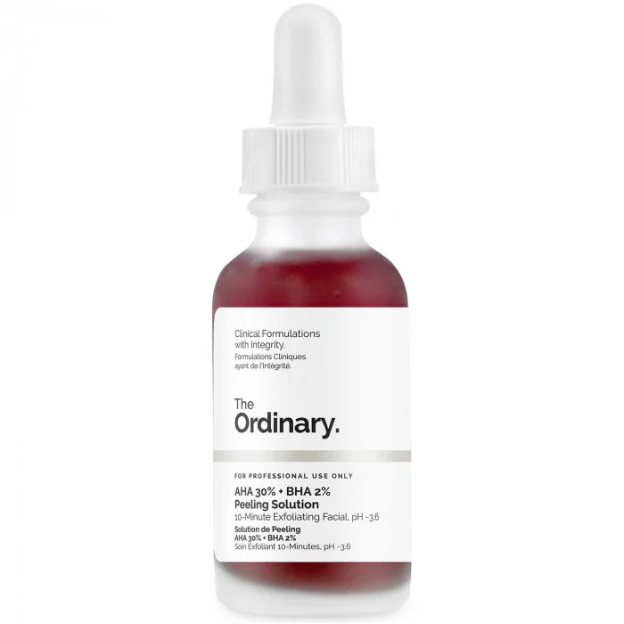 Peeling AHA BHA The Ordinary AHA 30% + BHA 2% peeling exfoliant 30 ml