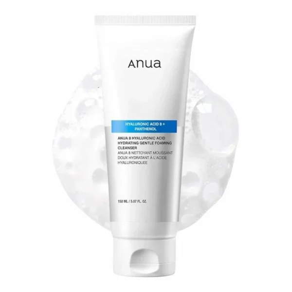 Anua 8 hyaluronic acid moisturizing gentle gel cleanser 150ml