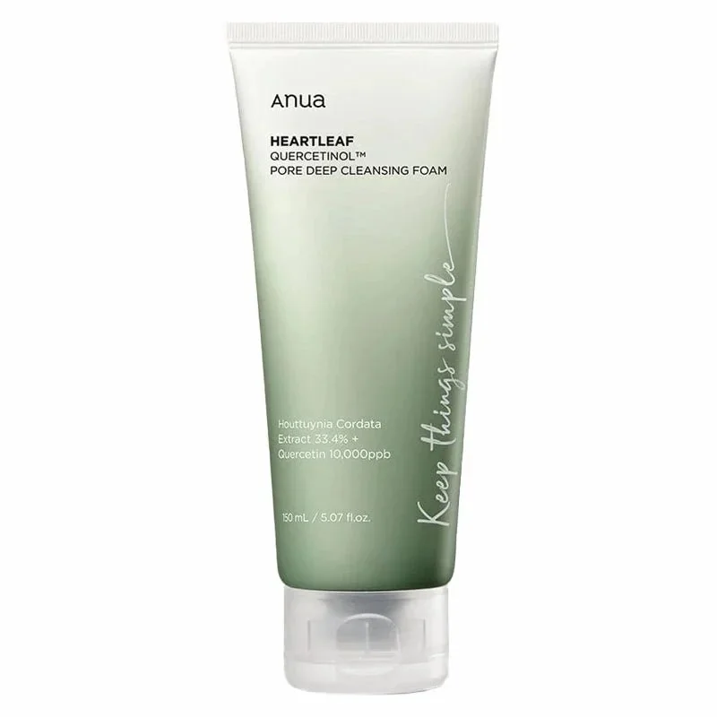 anua-heartleaf-quercetinol-pore-deep-cleansing-foam-150ml_1 anua heartleaf quercetinol pore deep cleansing foam 150ml mousse nettoyante pores