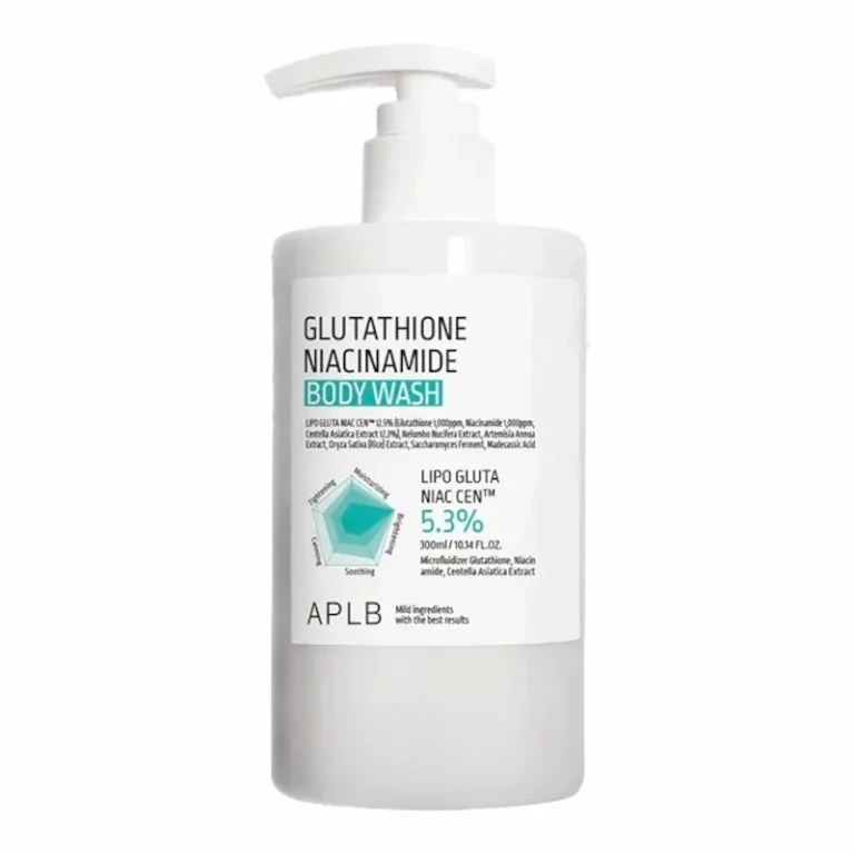Aplb gel douche eclaircissant au glutathione et Е la niacinamide 300 ml