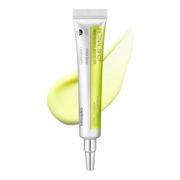 sérum rétinal anti-âge celimax retinal shot tightening booster rides fermeté micro-aiguilles