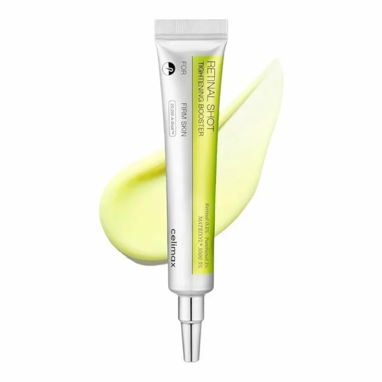 sérum rétinal anti-âge celimax retinal shot tightening booster rides fermeté micro-aiguilles