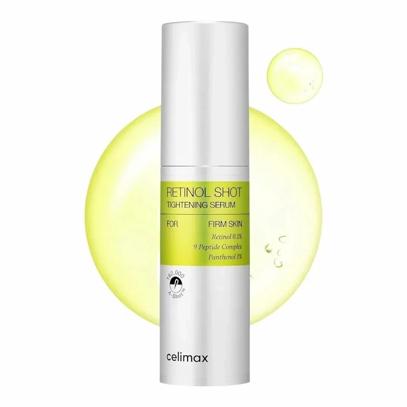 celimax-retinol-shot-tightening-serum-30-ml sérum rétinol anti-rides celimax retinol shot tightening booster peptides pores dilatés