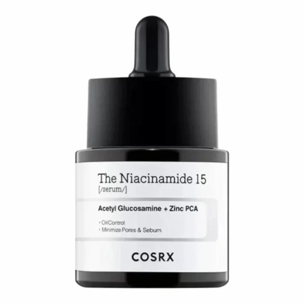 sérum niacinamide 15% cosrx the niacinamide 15 serum anti-imperfections pores sébum