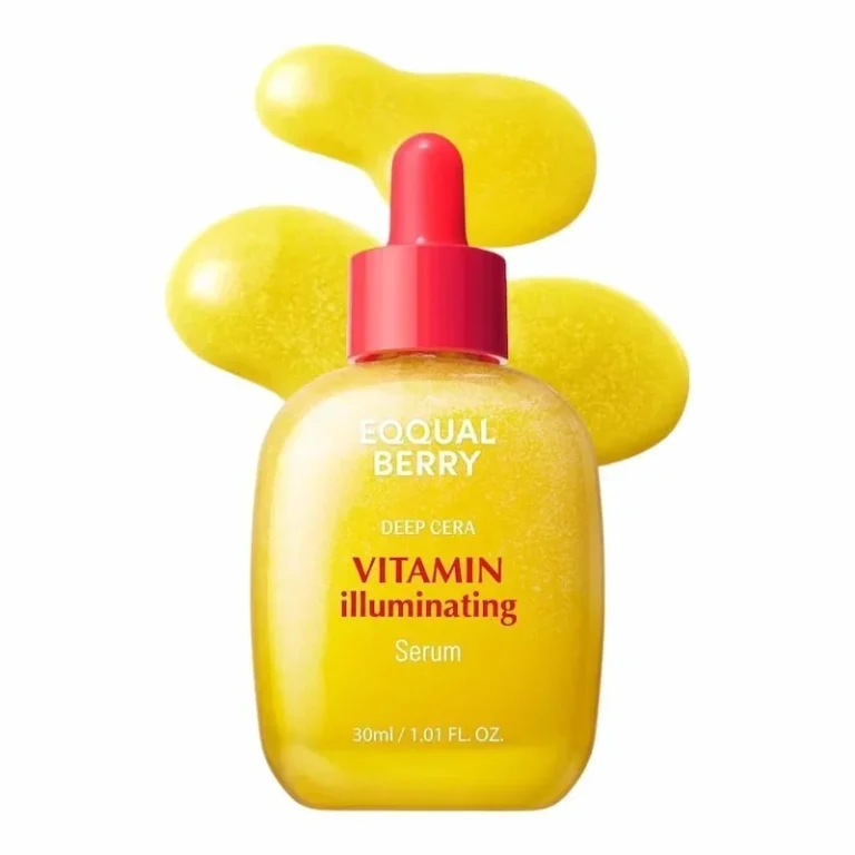sérum illuminateur vitamine c eqqualberry deep cera vitamin acerola niacinamide arbutine anti-taches