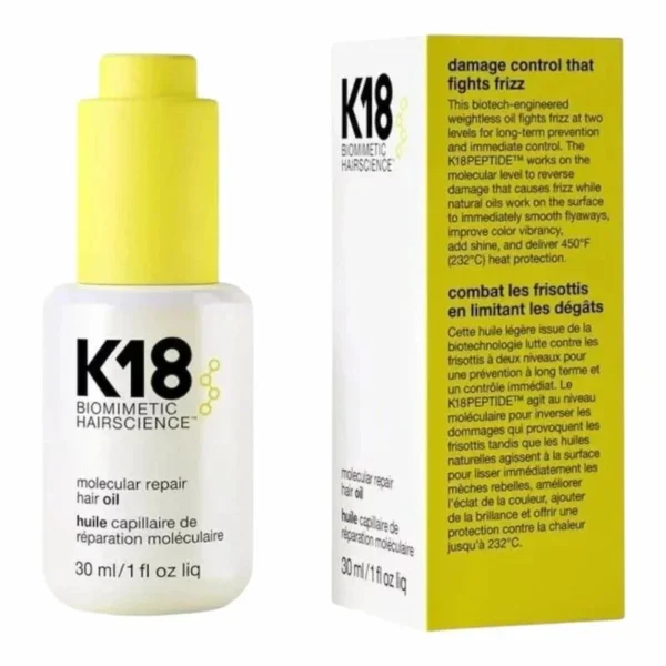 huile réparatrice Huile Réparatrice K18 Molecular Repair Hair Oil 30ml