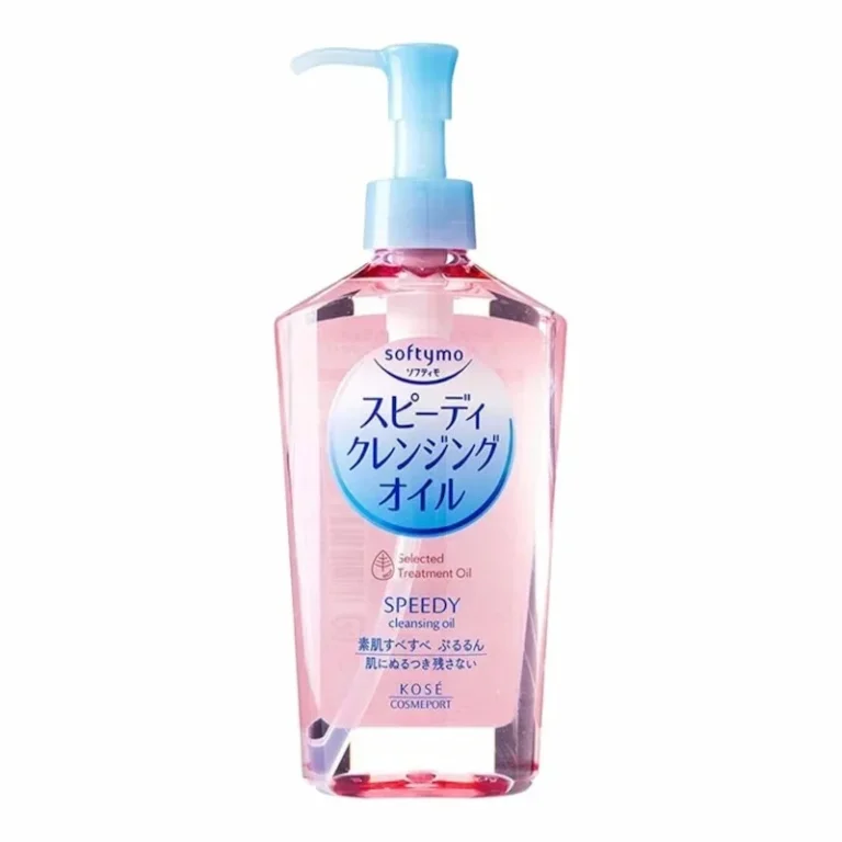 huile nettoyante japonaise kose softymo deep cleansing oil démaquillant pores points noirs