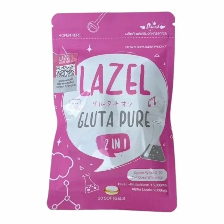 Lazel gluta pure 2 in 1 white Ю 100 60pcs
