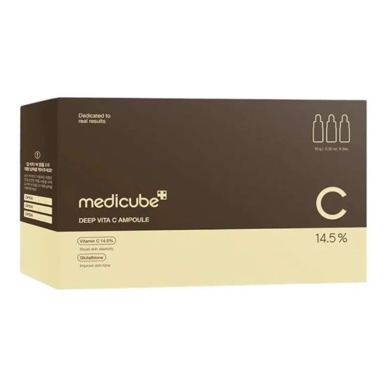 Medicube Deep Vita C Ampoule 2.0 – 3x10g soin éclat et taches pigmentaires