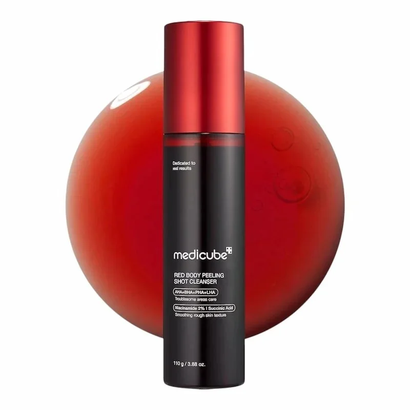 medicube-red-acne-body-peeling-shot-110-g peeling-corps-medicube-red-acne-body-peeling-shot-traitement-acne-dos