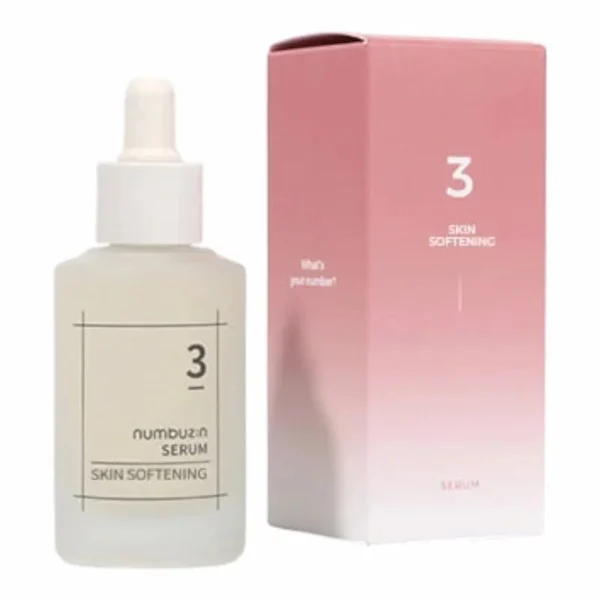 sérum texture peau numbuzin no 3 skin softening ferments niacinamide éclat visage