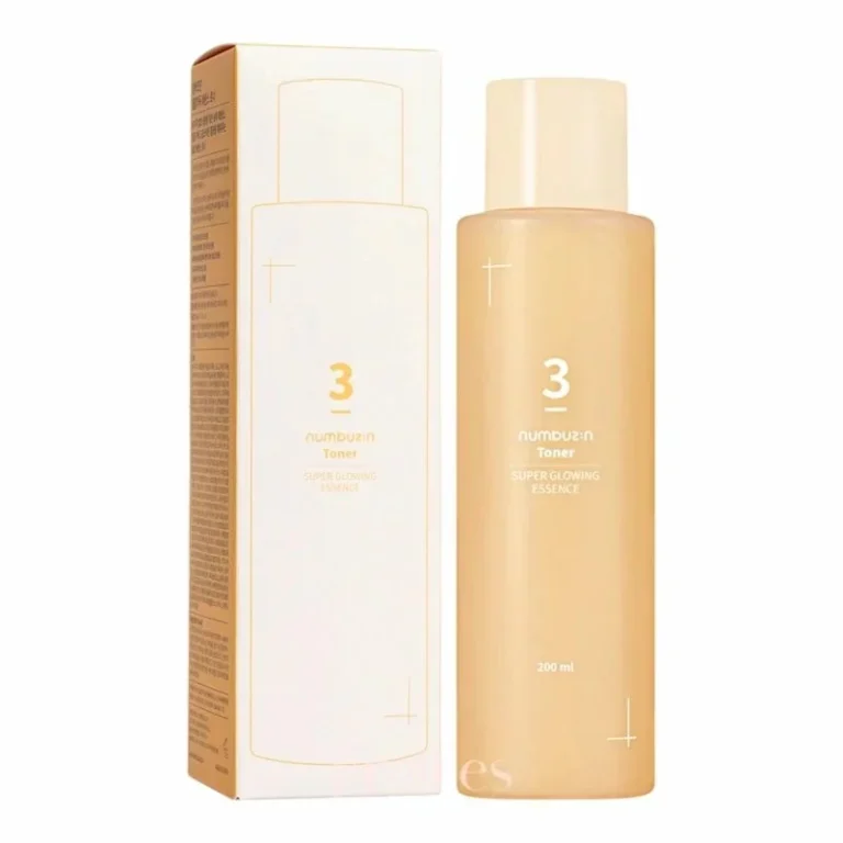 tonique essence éclat numbuzin no 3 super glowing probiotiques ferments niacinamide