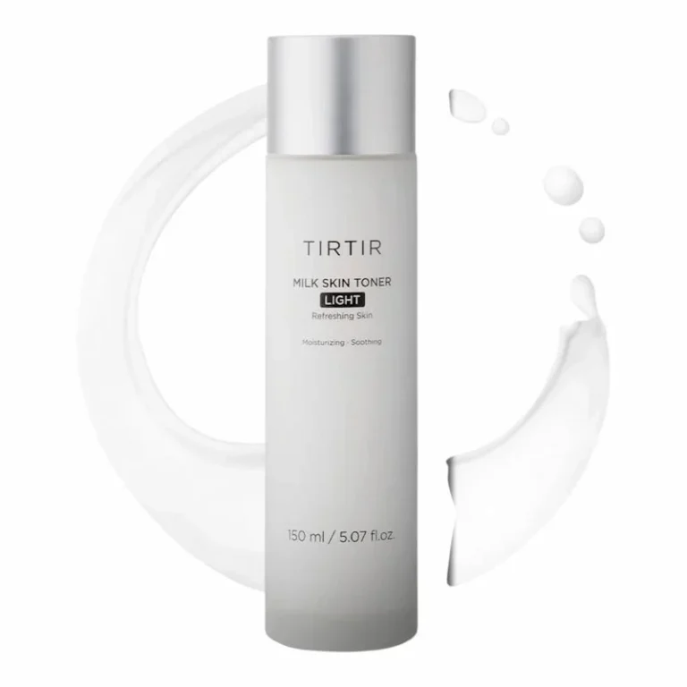 lait tonique coréen tirtir milk skin toner light hydratation éclat niacinamide riz céramides