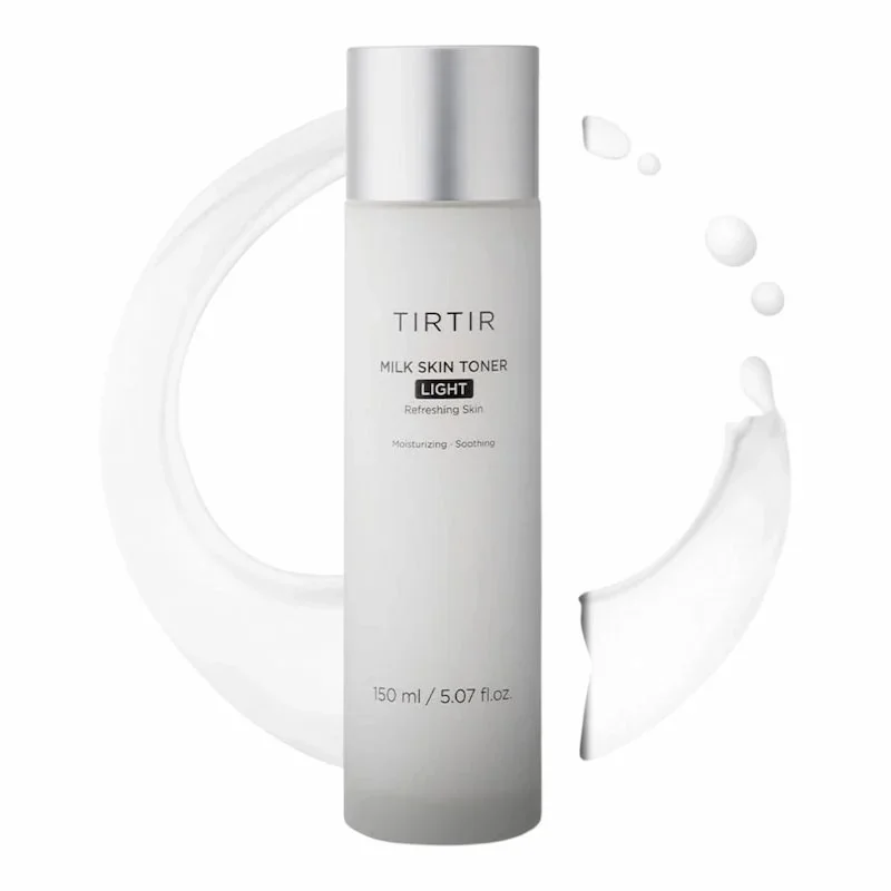 tirtir-lait-tonique-pour-la-peau-150-ml-Вclat-et-hydratation-corВenne lait tonique coréen tirtir milk skin toner light hydratation éclat niacinamide riz céramides