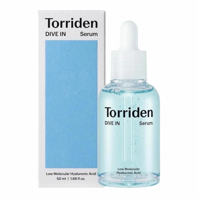 torriden-dive-in-low-molecule-hyaluronic-acid-serum-50ml sérum acide hyaluronique hydratant torriden dive-in acide hyaluronique 5d hydratation profonde